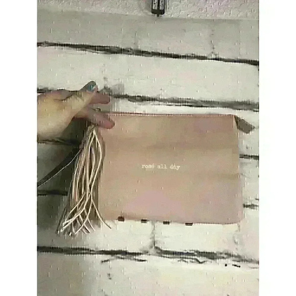 Olivia + Joy Handbags - NWT Olivia + Joy The Josephine Collection Women's Blush Colored Makeup Pouch